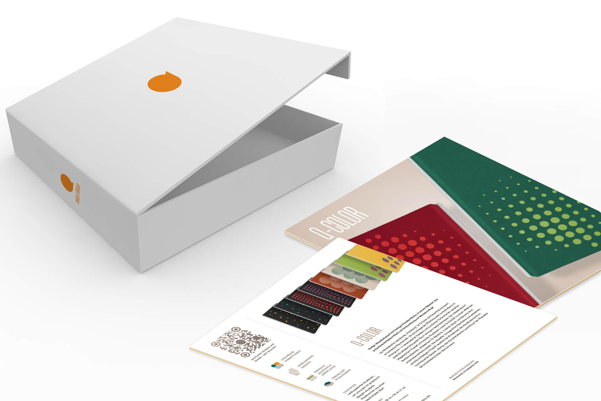 Q – enjoy silence Verkaufsunterstützung Q – enjoy silence Verkaufsunterstützung mit informativen Produktkarten