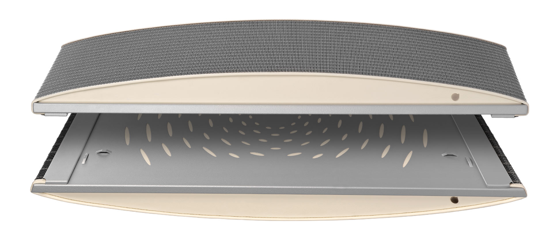 Q-PANEL, Design Akustikpaneel mit hochwertigem Leder und Metall